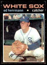 1971 Topps Ed Herrmann . Chicago White Sox #169