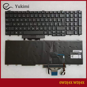 0WDJ4X FOR DELL G Series 3500 5500 5501 5510 Black English Backlight Keyboard