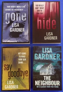 LISA GARDNER Bulk Lot Bundle Thriller Crime Murder Mystery Police Detective - Picture 1 of 5