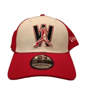 New Era Washington Nationals Red/White Alt. Team Classic 39THIRTY Flex Hat M/L - Picture 1 of 6