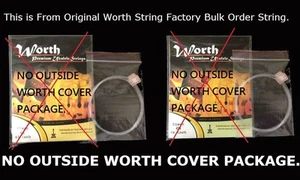 Worth String Low G, Regular For Soprano Concert Tenor Ukulele Clear Color 1 Set - Picture 1 of 5