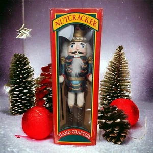 Hand Crafted Christmas Nutcracker Winn Dixie  15” Wooden Excellent Axe - Picture 1 of 7