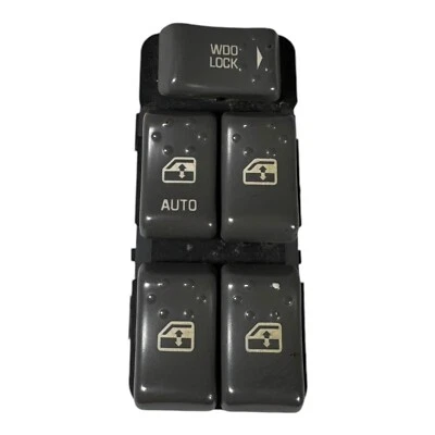 2001-2005 PONTIAC AZTEK ВОДИТЕЛЬ ЛЕВАЯ СТОРОНА ГЛАВНЫЙ ВЫКЛЮЧАТЕЛЬ СТЕКЛОПОДЪЕМНИКА 10413253 OEM - Изображение 1 из 4