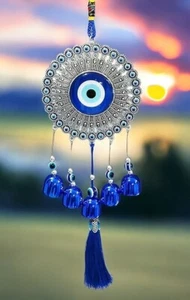 Campanas de viento con 5 campanas para energía positiva en el hogar, mal de o... - Imagen 1 de 4