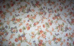 Laura Ashley Hazel Cottage vintage new fabric 13.5 yards 1988 - Picture 1 of 6