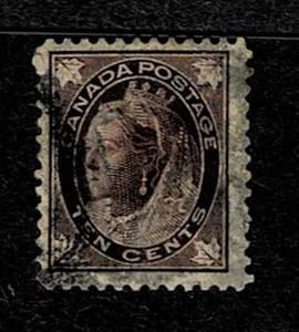 Canada - UL #5 - Queen Victoria 10 Cent Scott # 73 - Bild 1 von 1
