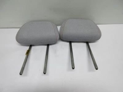 2017-2021 CHEVROLET BOLT EV REAR BACK SEAT HEAD RESTS GRAY CLOTH SET OF TWO 2 - Image 1 of 4