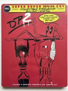 Deadpool 2 (Steelbook Blu-ray, 2018, Best Buy Exclusive) Super Duper Cut +Sleeve - Picture 1 of 8