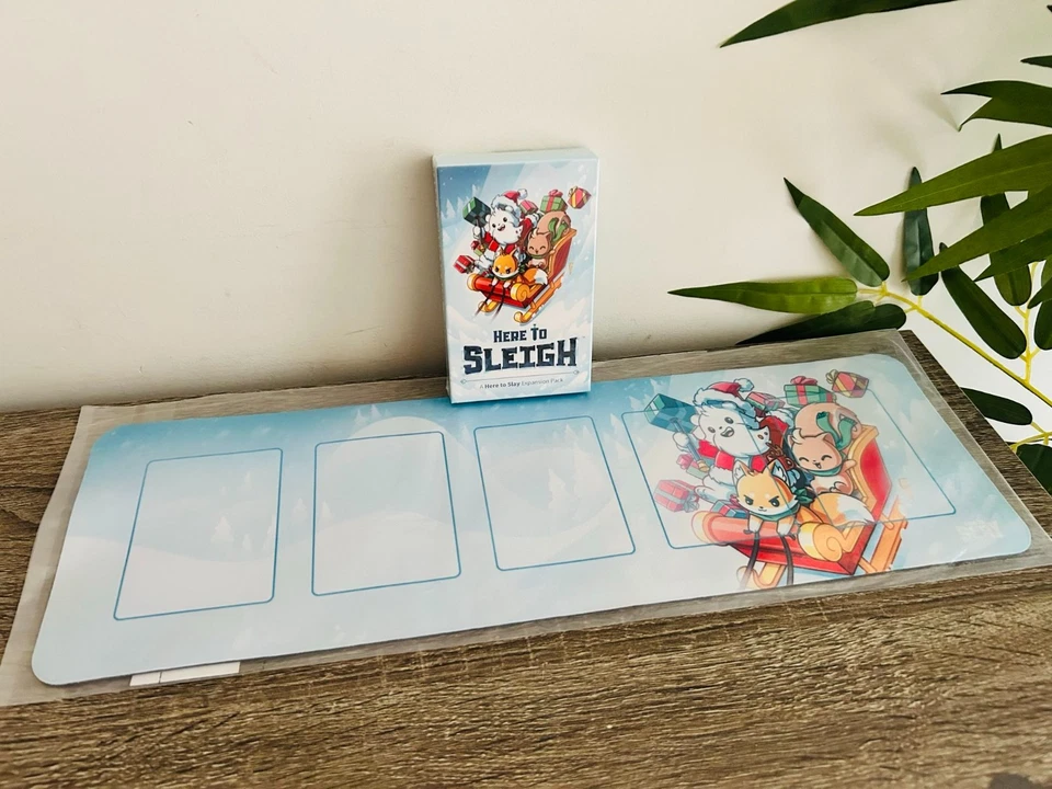 Here To Slay Here To Sleigh Expansion & Play Mat Playmat Bundle | FREE EXPRESS* - Image 1 of 4