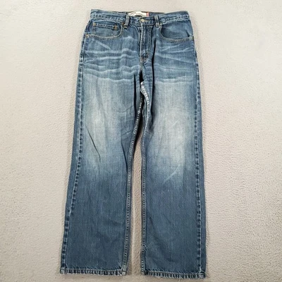 Levis 569 Loose Straight Jeans Mens Size 31x32 Baggy Y2K Relaxed Blue Denim - Image 1 of 4