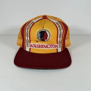 Vintage 90 Washington Redskins Team NFL Mützen NFL Snapback Mütze Mesh Cap New Era - Bild 1 von 9
