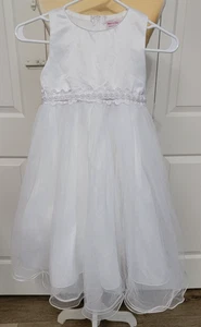 Vestido blanco Marry Day Flower Girl talla 4XL - Imagen 1 de 7