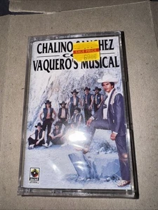 CHALINO SANCHEZ CON VAQUEROS MUSICAL CASSETTE NUEVO Y SELLADO - Picture 1 of 3