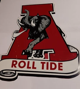 Alabama Crimson Tide Kunststoff Logo - Bild 1 von 7
