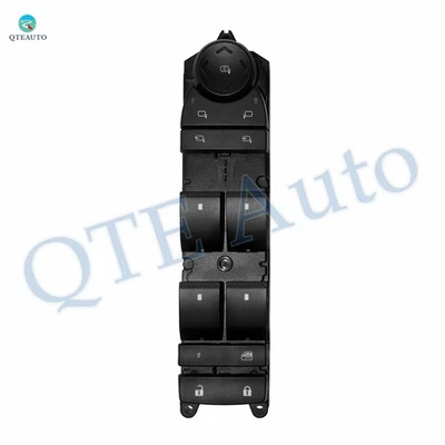 Interruptor de janela dianteiro esquerdo mestre para 2007-2013 Chevrolet Silverado 2500 HD - Imagem 1 de 4