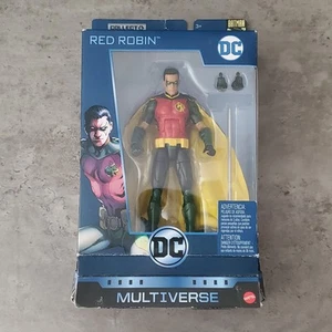 Mattel DC Multiverse Red Robin Killer Croc Wave W/Custom Wired Cape - Picture 1 of 6