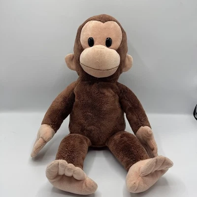 Applause Curious George Plush Stuffed Animal Brown Monkey Toy Vintage - Image 1 of 4