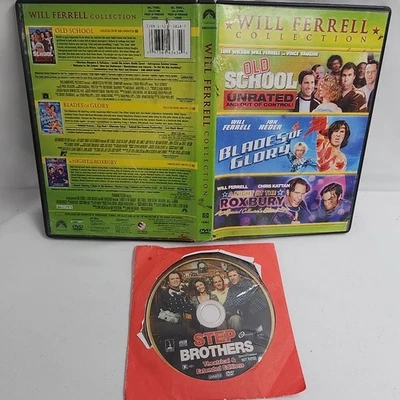 Old School, BLADES OF GLORY, NIGHT AT THE ROXBURY, Step Brothers 4 Will Ferrell  - Image 1 of 4