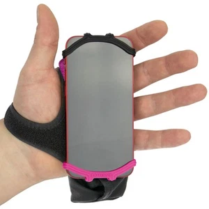 Hand Held Phone Holder - Handheld Grip Phone Holder with Key Fob & Card Slot ... - Picture 1 of 9