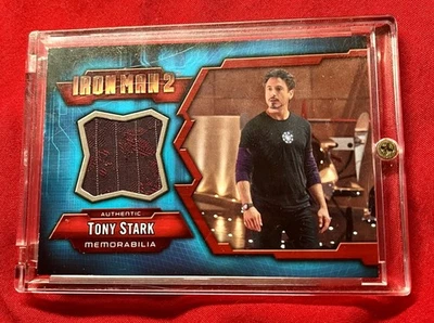 Upper Deck Iron Man 2 Movie-Worn Costume Tony Stark Memorabilia - RDJ - Image 1 of 2