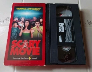 VHS Scary Movie Video Tape Rated R Dimension Home Video Original Al Tapes Tested - Picture 1 of 2