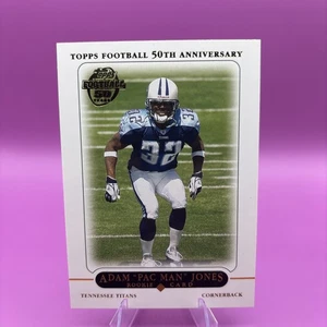 2005 Topps 50th Anniversary #421 Adam "Pac Man" Jones Rookie  - Bild 1 von 2