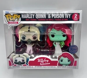 Funko Pop: Harley Quinn Animated - Harley Quinn & Poison Ivy Wedding paquete de 2 - Imagen 1 de 7