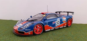 McLAREN F1 GTR LE MANS #33 GULF 1996 BELLM LEHTO WEAVER 1/18 UT MODELS 530161833 - Foto 1 di 9