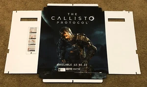 The Callisto Protocol Poster Video Game Store Sign Signage Display Xbox PS5 PS4 - Picture 1 of 2
