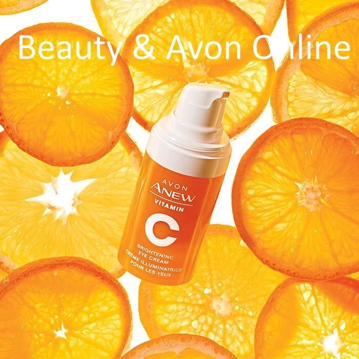 Avon Anew VITAMIN C Brightening Eye Cream 0.5 oz ~ **Beauty & Avon Online** - Image 1 of 1