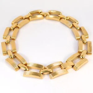 Snazzy Bold St. John Gold Link Halskette - Bild 1 von 6
