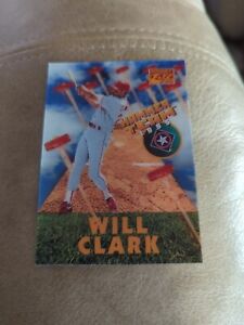 Will Clark Baseball Trading Card Texas Rangers MLB Sport Flix 1995 HT9 Pinnacle