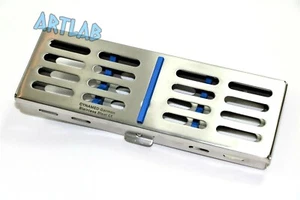 PREMIUM DEUTSCHER AUTOKLAV STERILISATION KASSETTE BOX RACK TRAY 5,7,10 SLOT DENTAL - Bild 1 von 71