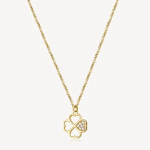 BROSWAY CHAKRA COLLANA DA DONNA CON CIONDOLO QUADRIFOGLIO BHKN092 (4665) - Foto 1 di 4