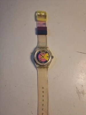 Swatch  UHR 1993 AUTOMATIC  Happy Wheels Works SAK109 Read Descrip Ultra Rare - Image 1 of 4