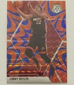 Jimmy Butler 2019-20 Panini Mosaic Blue Reactive Prizm #130 Miami Heat  - Picture 1 of 2
