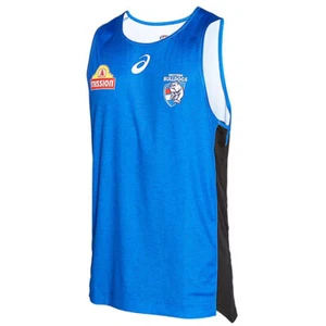 Western Bulldogs Mens Training Singlet, sizes XS -3XL (stock clearance) - Bild 1 von 1