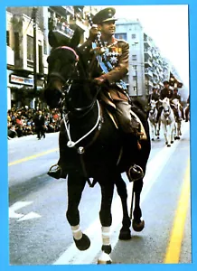 Greece. King Constantine B on Horse, " Rider ", Old Photo Years : 1964 - 1973 - Picture 1 of 5