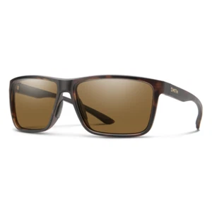 Smith Optics Riptide ChromaPop Matte Tortoise Polarized Brown - Picture 1 of 5