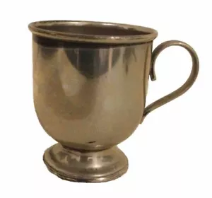 VINTAGE YEOMAN SILBER TELLER (EPNS) KRUG/TASSE HERGESTELLT IN ENGLAND 7,5 cm HOCH - Bild 1 von 6