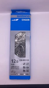 SHIMANO DEORE XT-ULTEGRA 12SPD CHAIN-CN-M8100-116LINK - Picture 1 of 2