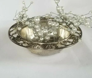 Silver Plate Dish / Ash Tray Occupied Japan CMC Ware - Picture 1 of 10