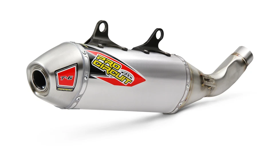 HUSQ FE350/350C 19 PRO CIRCUIT P/C T-6 S/S SLIP-ON SILENCER 0151935A - Imagem 1 de 1