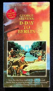 George Stevens D-Day to Berlin (1994) 1995 VHS NOS Factory Sealed Watermarked - Imagen 1 de 6