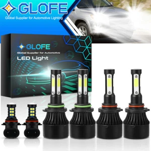 LED Headlight High/Low Fog Light Bulbs For 2006-2009 2010 2011 2012 Toyota RAV4 - Picture 1 of 8