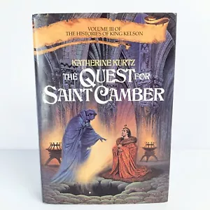 The Quest for Saint Camber Katherine Kurtz - Vtg Hardback Book 1st Edition 1986 - Foto 1 di 9
