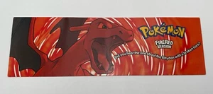 Pokemon FireRed Nintendo Game Boy Advance Promo Bookmark - Picture 1 of 7