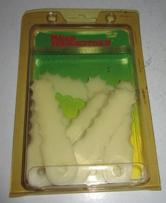 Cuchillas de corte de borde dentado de repuesto Weed Terminator III parte 315301 NUEVO paquete Foto 1 de 4