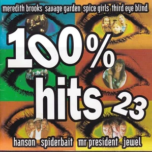 100% HITS 23 Various Artists CD SirH70 - Picture 1 of 2