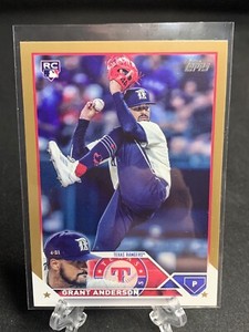 2023 Topps Update Grant Anderson - Gold Foil - US141 - /2023 Texas Rangers